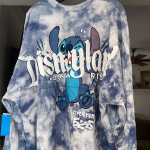 Disney spirit Jersey T Shirt Disneyland Resort STICH Sz XXL